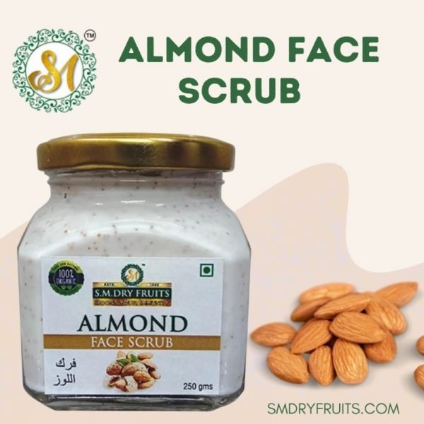 ALMOND FACE SCRUB (250 GRAMS)