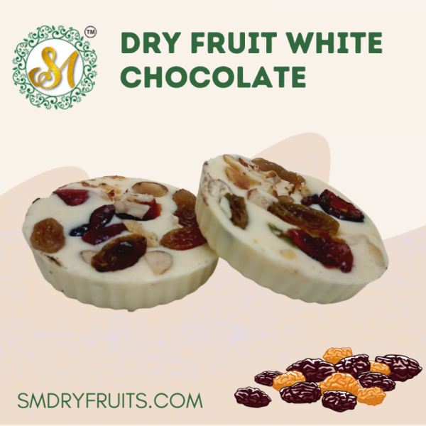 DRY FRUIT WHITE CHOCOLATE (1KG)